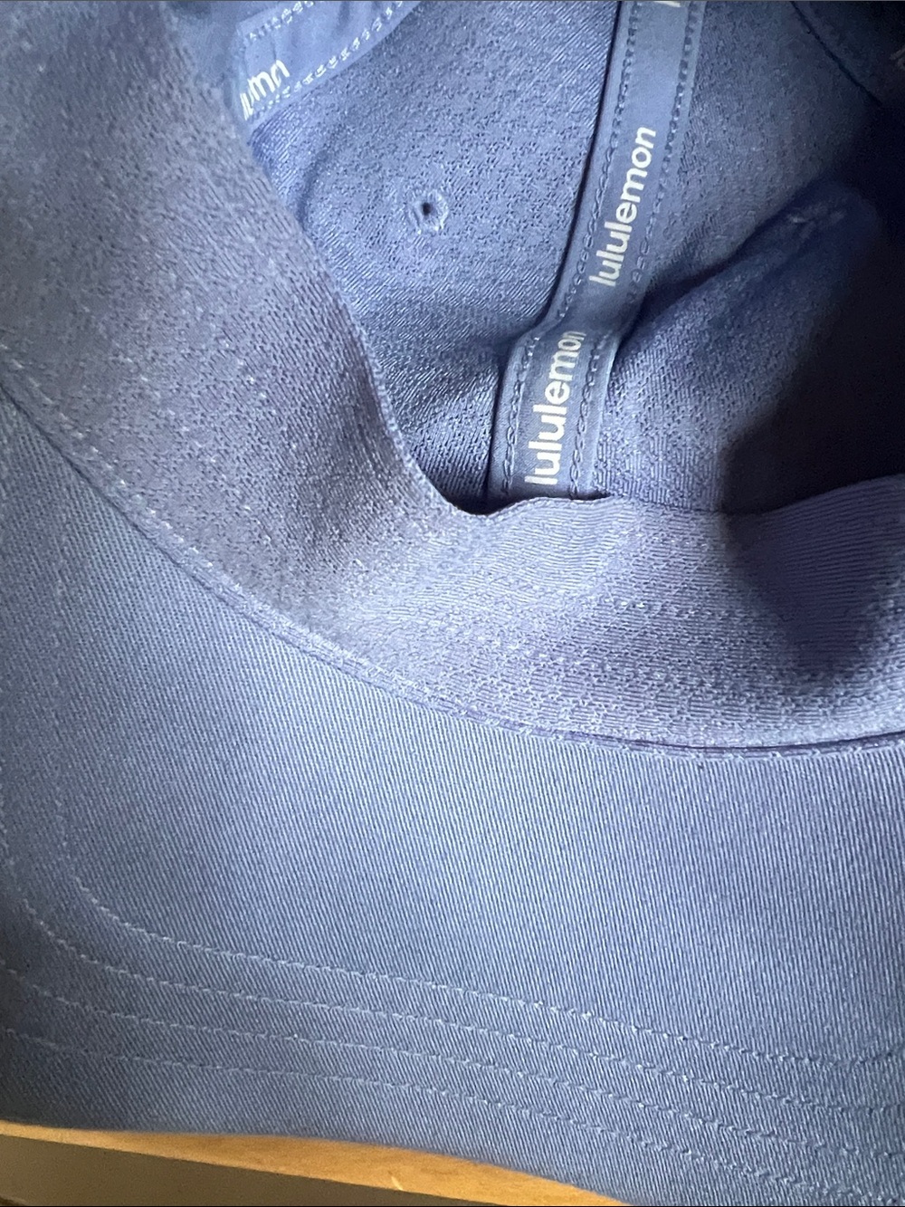 lululemon athletica Light Blue Embroidered Logo Baseball Cap - Picture 5 of 7